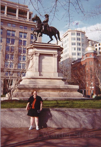 Christina In Front Of Statue 2.jpg